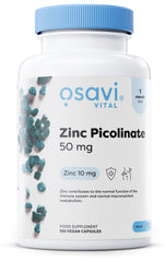 Osavi Zinc Picolinate 50mg - 120 Vegan Capsules