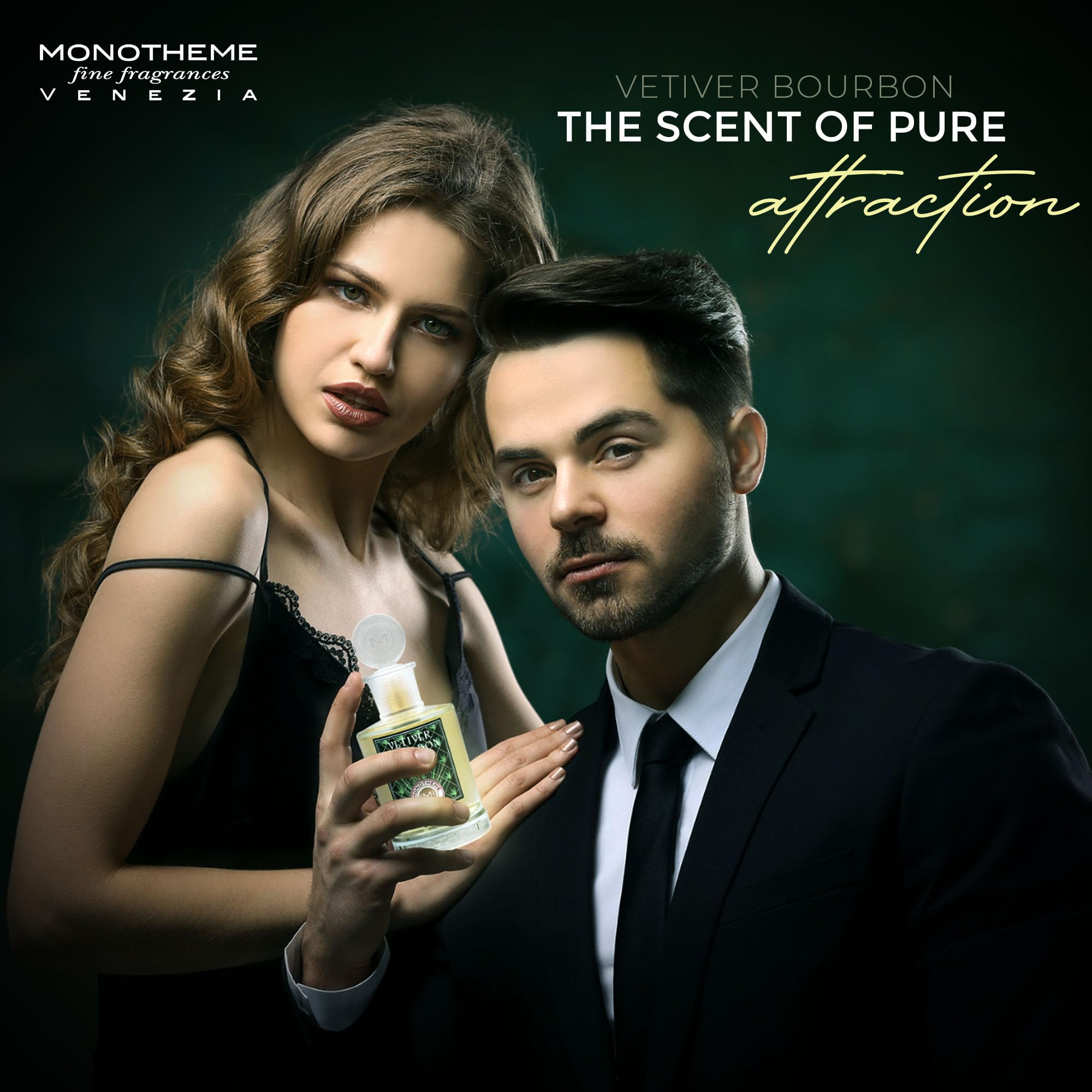 Vetiver Bourbon by Monotheme for Men - 3.4 oz EDT Spray - Sense42 Beauty and Health