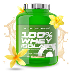 SciTec 100% Whey Isolate Vanilla - 2000g - Sense42 Beauty and Health
