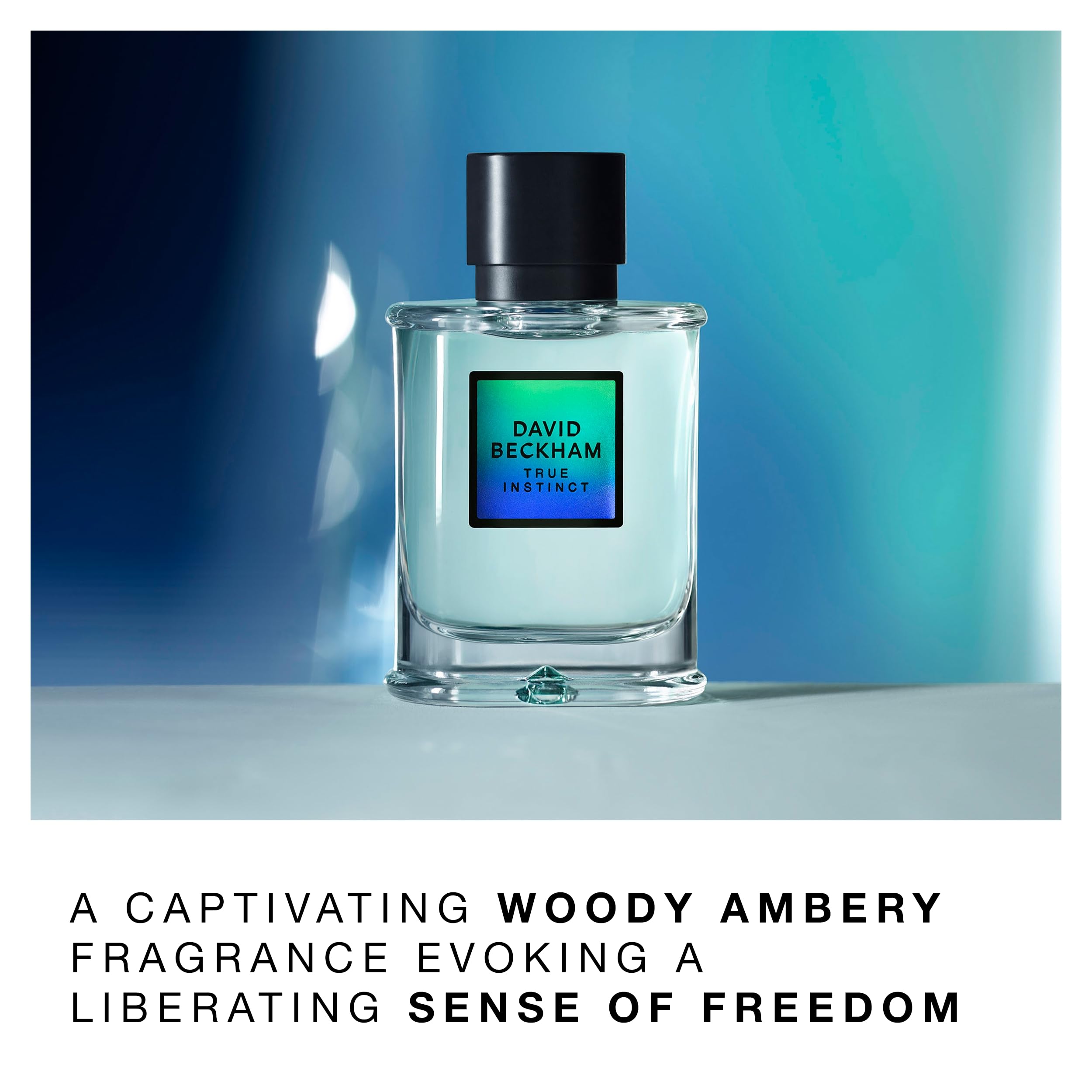 DAVID BECKHAM True Instinct - Eau de Parfum for Men - Woody & Ambery Fragrance with Notes of Pine Needle, Cedarwood and Vetiver - Long Lasting - 75ml - Sense42 Beauty and Health