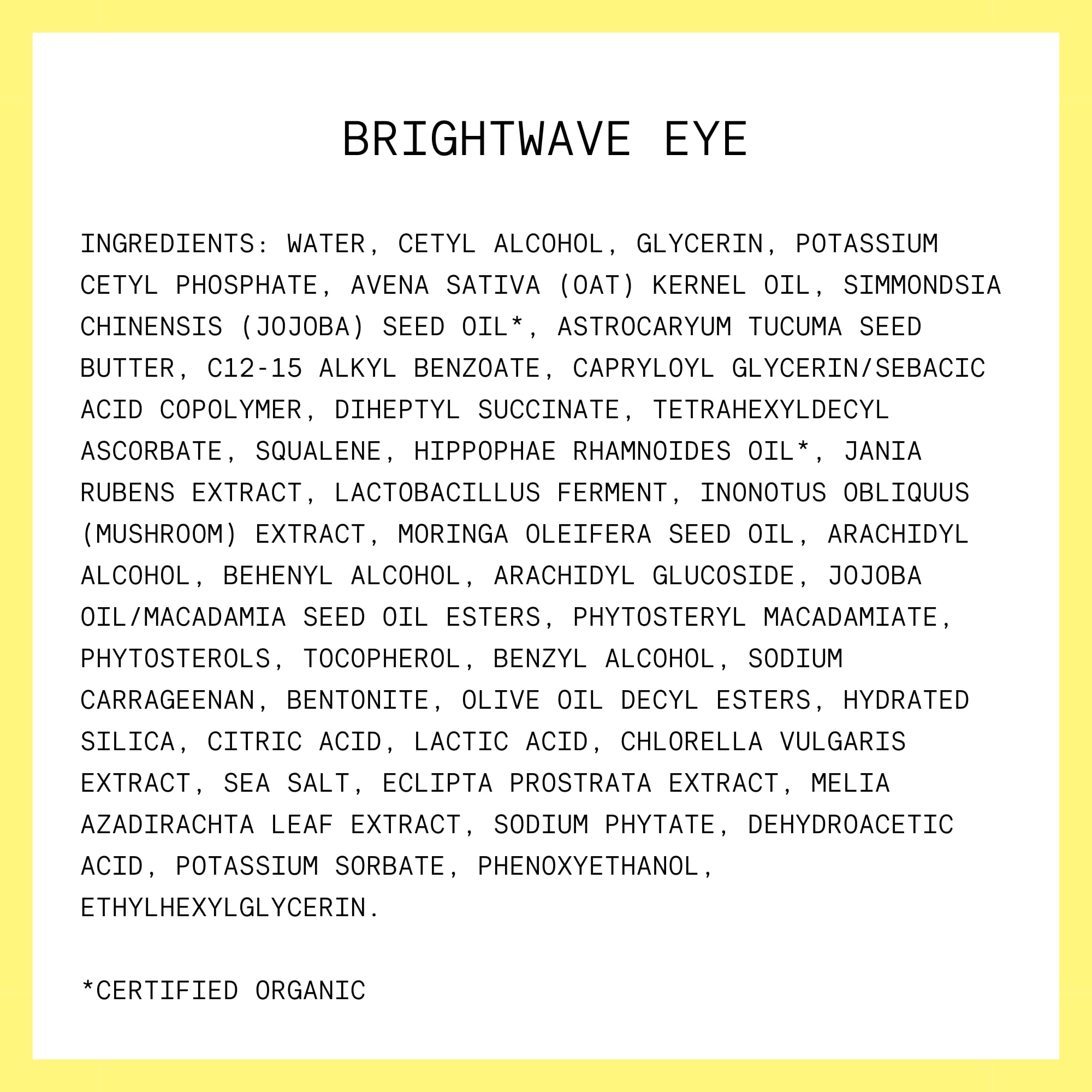 Kinship Brightwave Energizing + Brightening Eye Cream 15g - Sense42 Beauty and Health