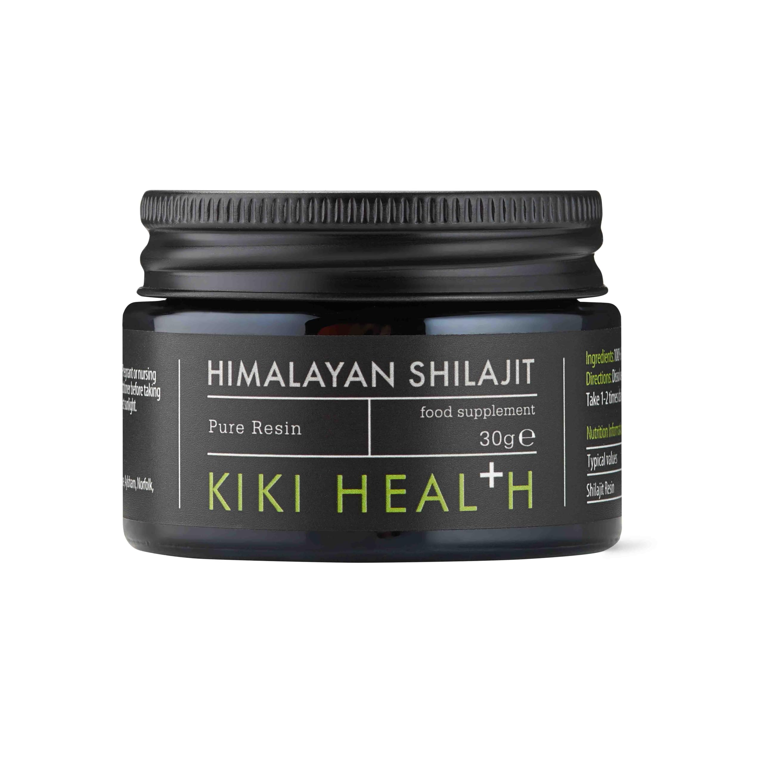 KIKI Health - Himalayan Shilajit, 100% Pure Resin - A Rich Blend of 85+ Trace Minerals, Humic and Fulvic Acids - Supports Energy Levels, Immune Function, and Vitality - 30g - Sense42 Beauty and Health