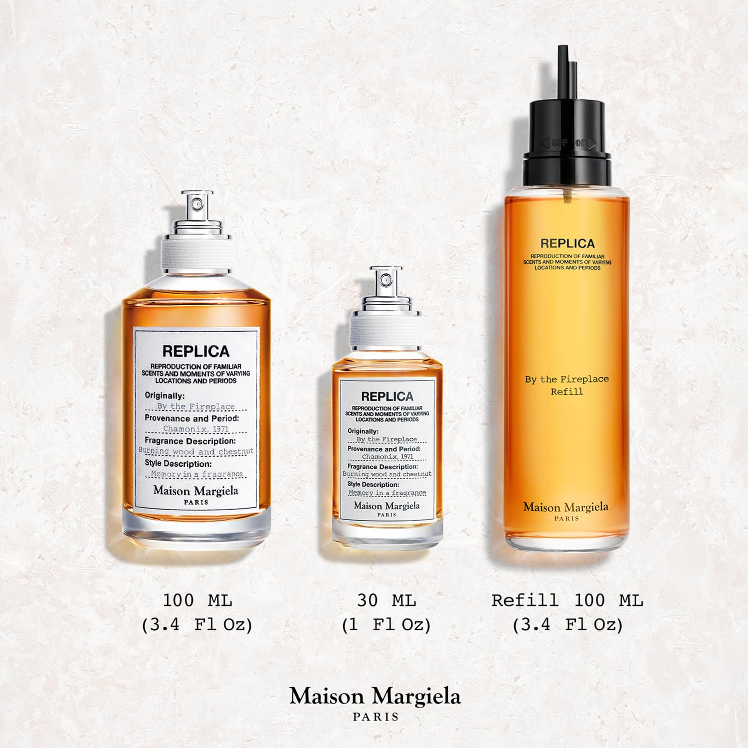 Maison Margiela Replica By The Fireplace Eau De Toilette 100ml