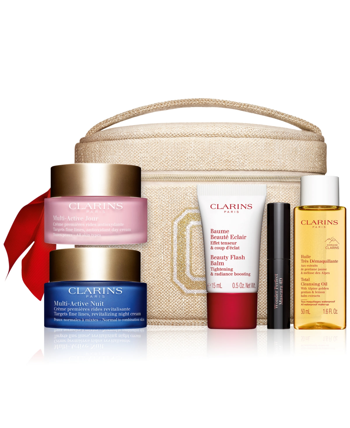 Clarins Multi Active Multi Tasking Holiday Collection - 4 Piece Set