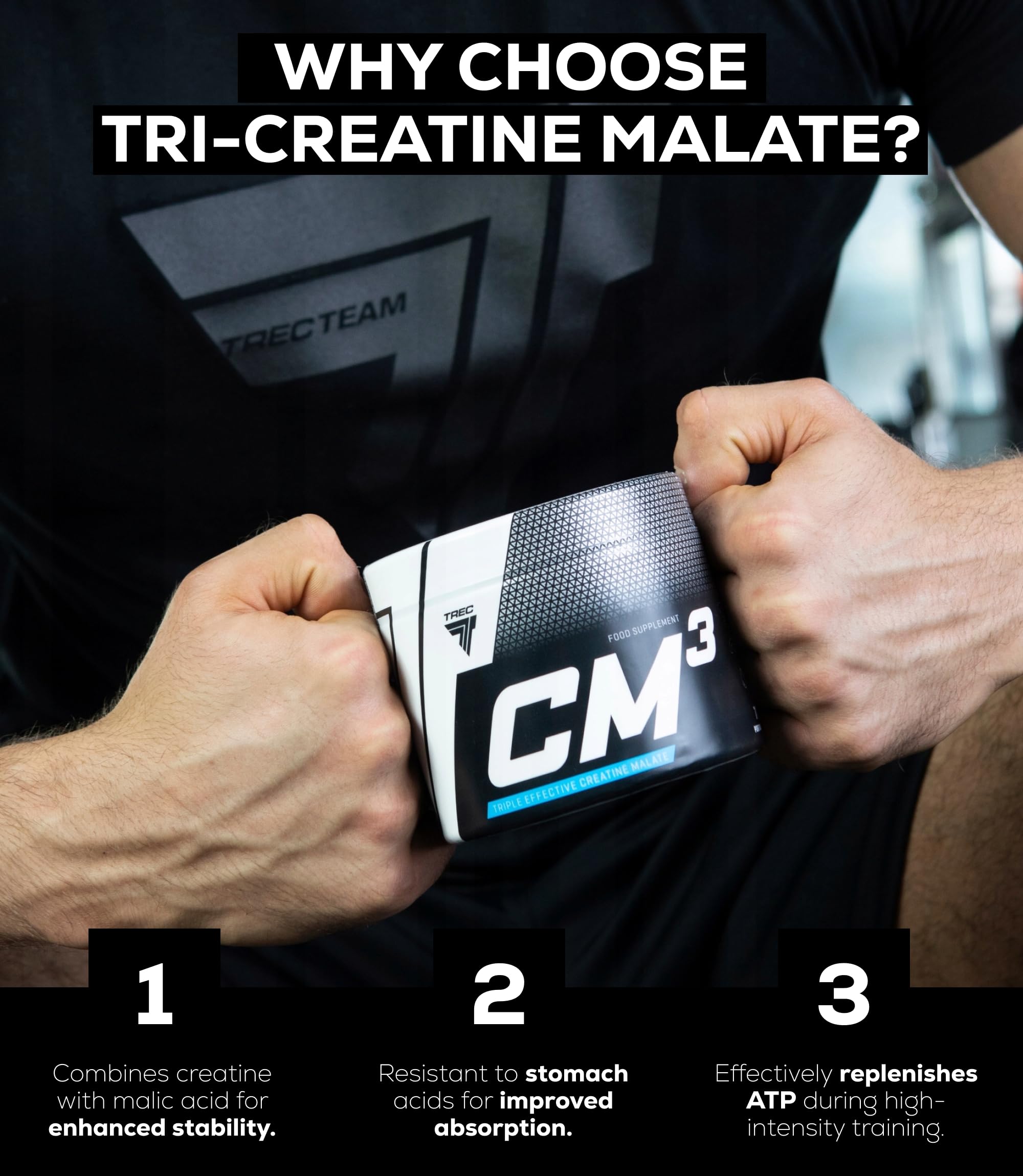 Trec Nutrition CM3 Powder Pineapple - 250g - Sense42 Beauty and Health