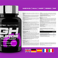 SciTec GH Surge - 90 caps - Sense42 Beauty and Health