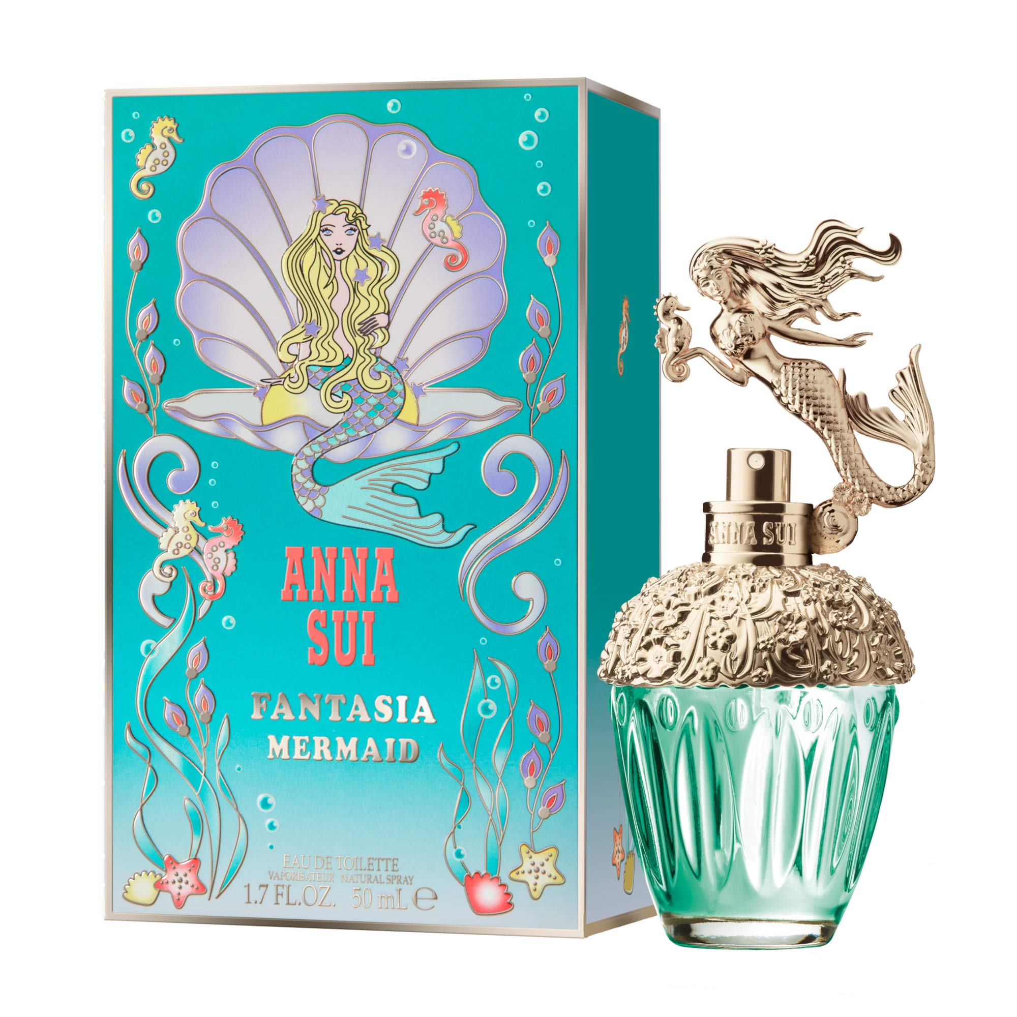 Anna Sui Fantasia Mermaid Eau de Toilette 50ml Spray - Sense42 Beauty and Health