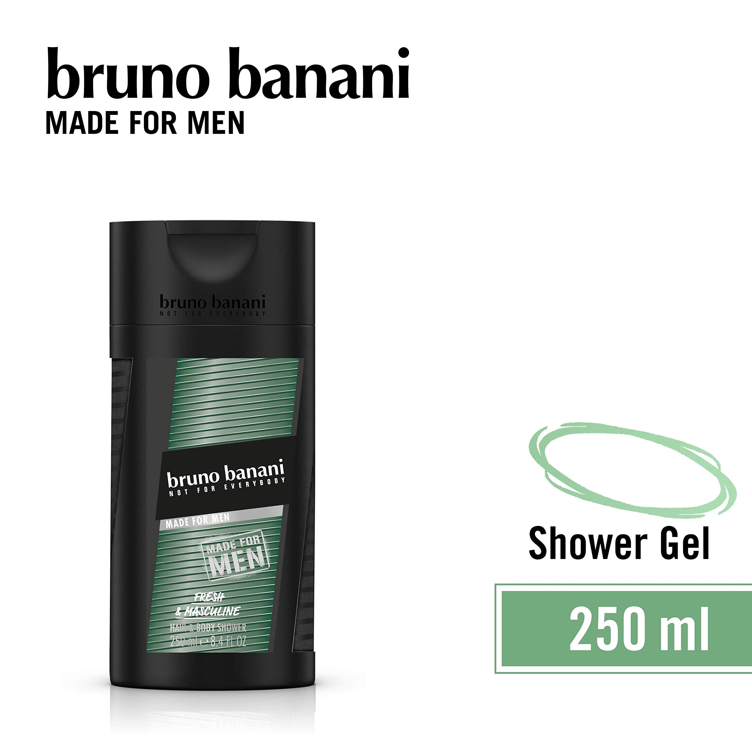 Bruno Banani Made for Men Shower Gel, 250 ml - Sense42 Beauty and Health