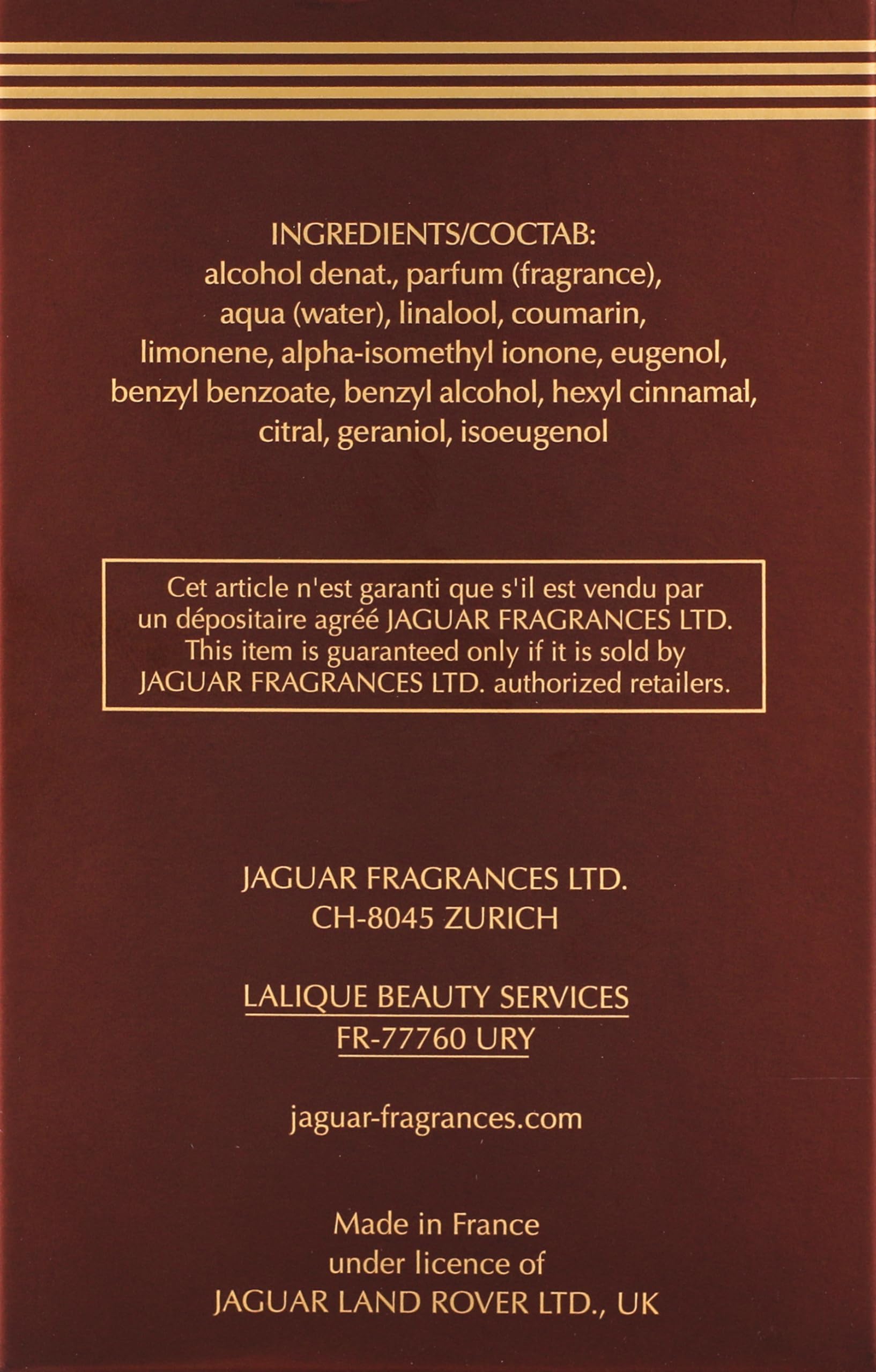 Jaguar For Men Oud Eau de Parfum 100ml Spray