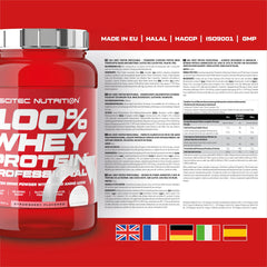 Scitec Nutrition 100% Whey Professional Protein Powder - 920 g, Strawberry, 920g