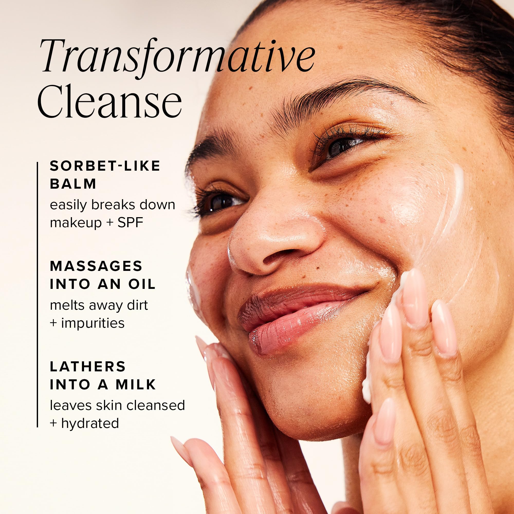 Farmacy Natural Makeup Remover - Green Clean Makeup Meltaway Cleansing Balm Cosmetic (100 ml)