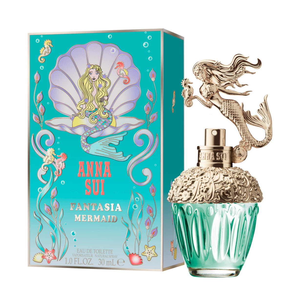 Anna Sui Fantasia Mermaid Eau de Toilette 30ml Spray - Sense42 Beauty and Health