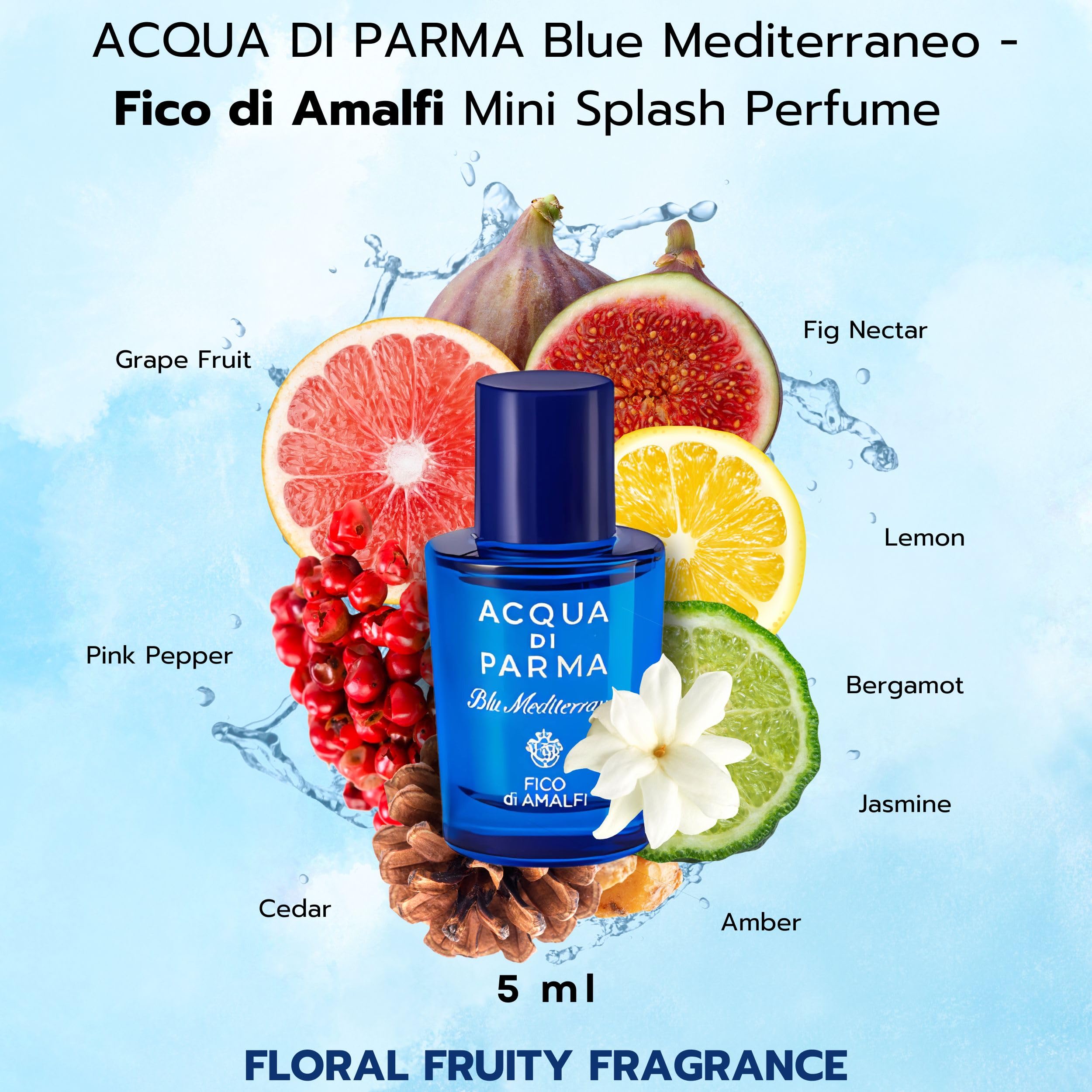 Acqua Di Parma Blu Mediterraneo eau de toilette 5 x 5 ml - Sense42 Beauty and Health