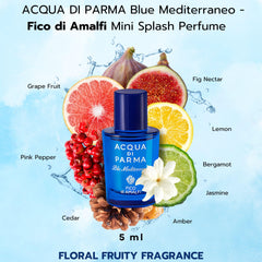 Acqua Di Parma Blu Mediterraneo eau de toilette 5 x 5 ml - Sense42 Beauty and Health