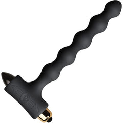 Rocks Off Pearls Petite Sensations Black Butt Plug