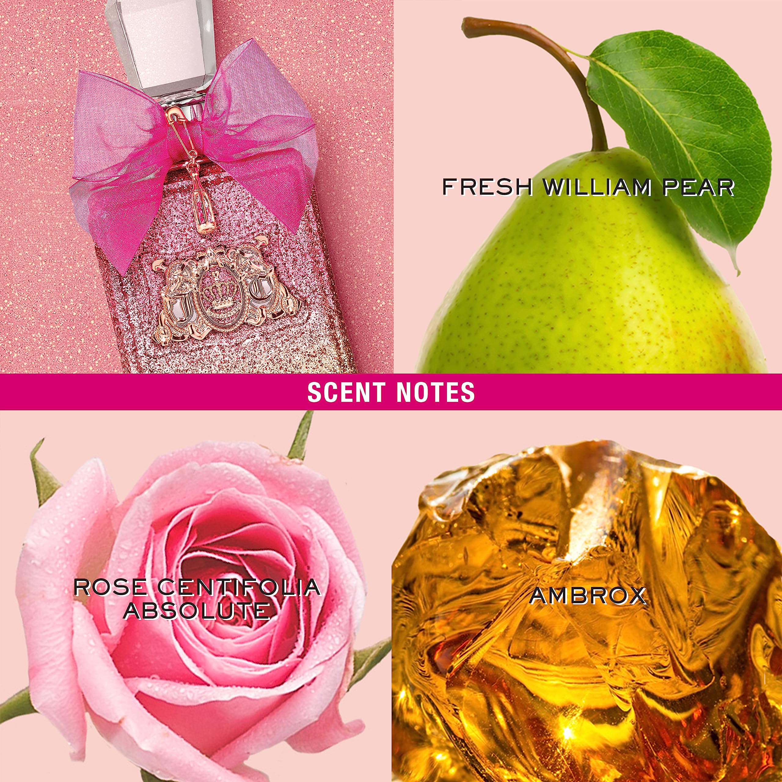 Juicy Couture Viva La Juicy Rosé Eau de Parfum Spray, 50 ml