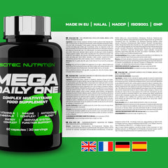 SciTec Mega Daily One - 60 caps - Sense42 Beauty and Health