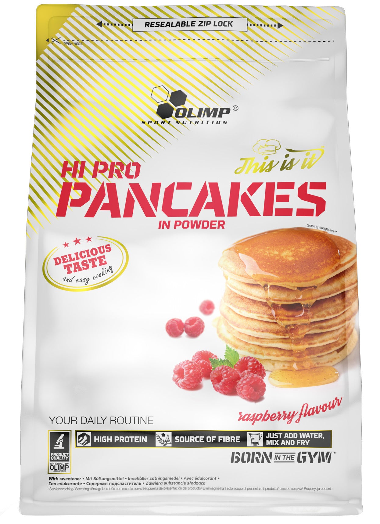 Hi Pro Pancakes, Apple & Cinnamon - 900g - Sense42 Beauty and Health
