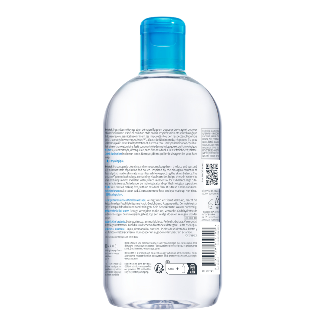 Bioderma Hydrabio H2O - Micelle Solution 250ml