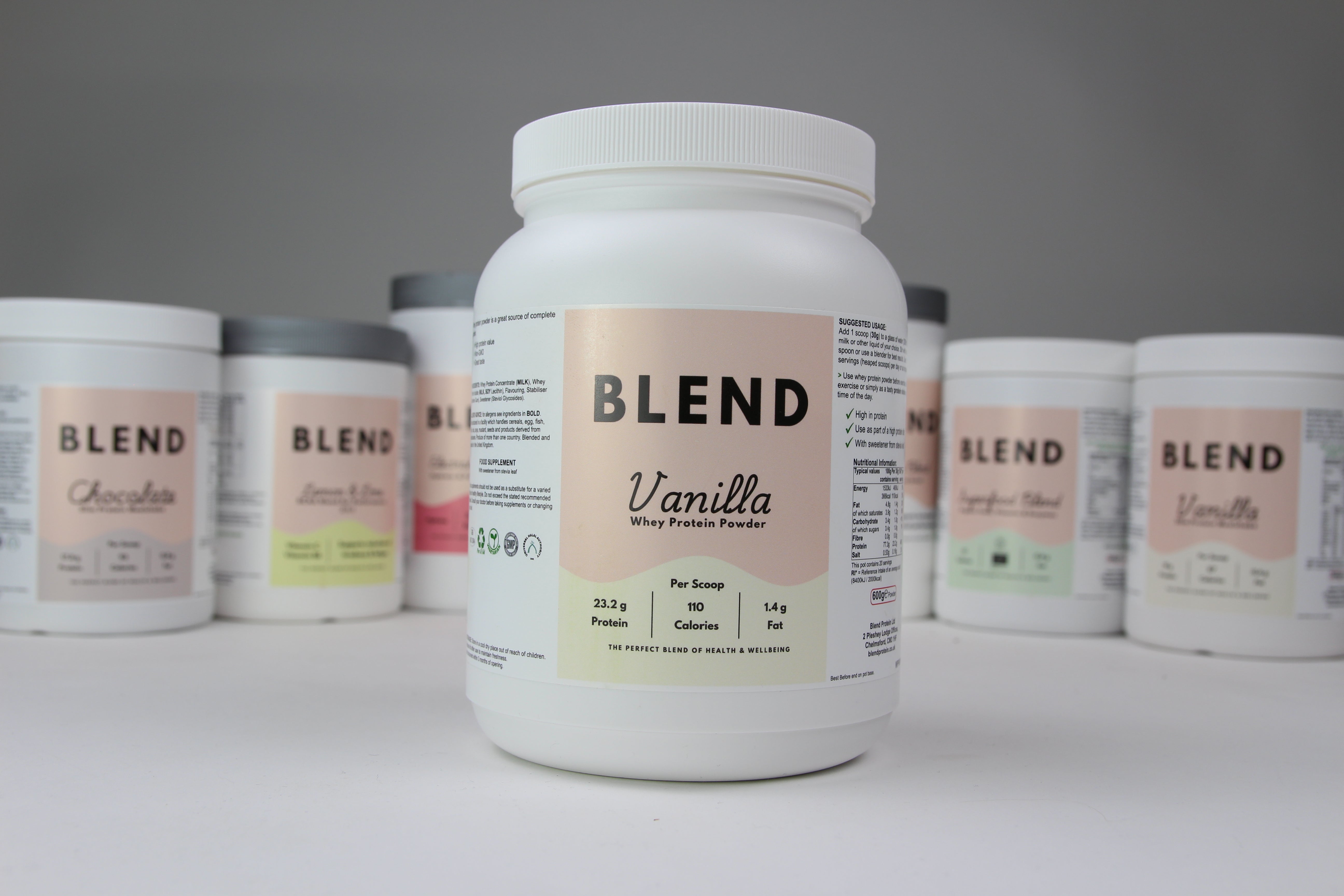 Whey Protein Powder - Vanilla Flavour