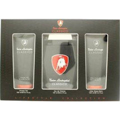 Lamborghini Classico Gift Set 125ml EDT + 100ml Aftershave Balm + 100ml Shower Gel