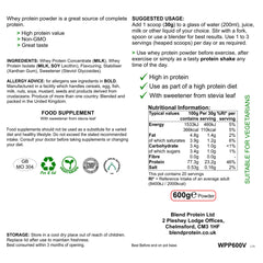 Whey Protein Powder - Vanilla Flavour