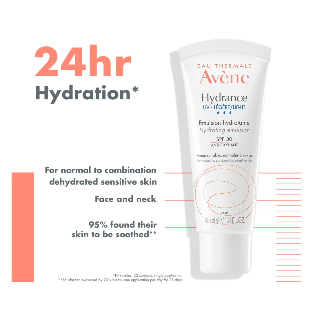 Avene Hydrance UV Light Hydrating Emulsion SPF30 - Sense42 Beauty and Health