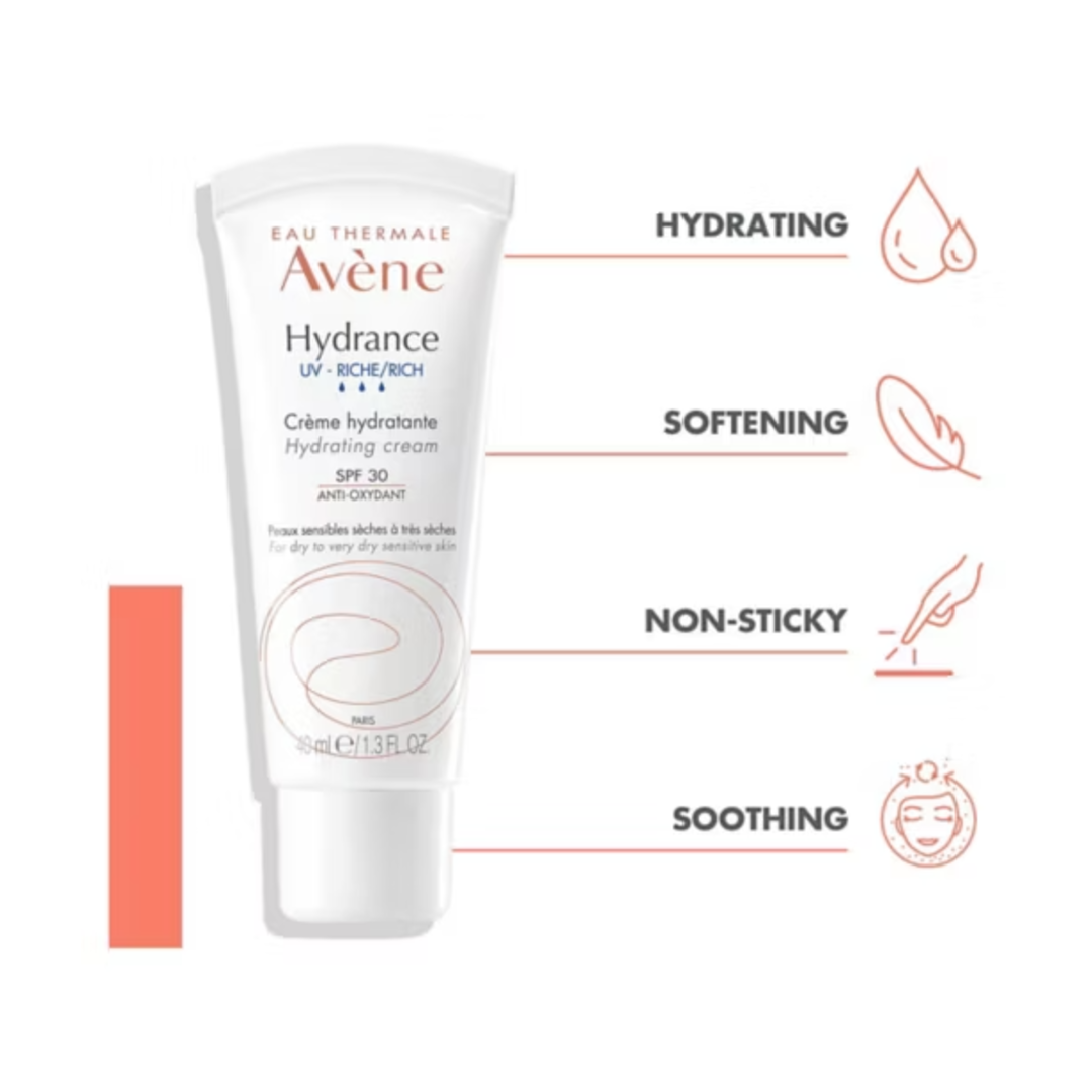 Avene Hydrance UV Rich Hydrating Cream SPF30 40ml