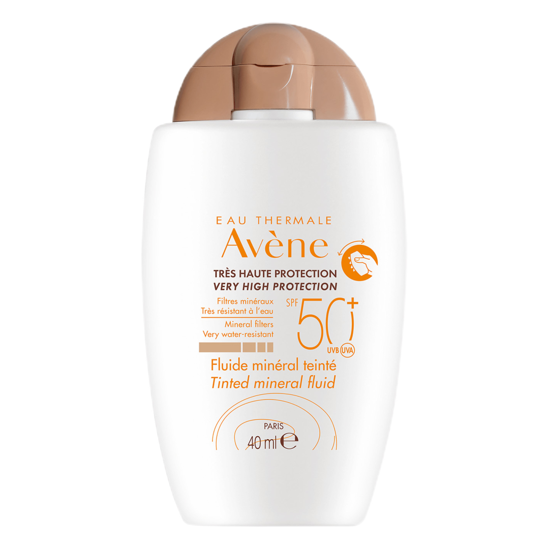 Avene Tinted Mineral Fluid SPF50+ 40ml - Sense42 Beauty and Health