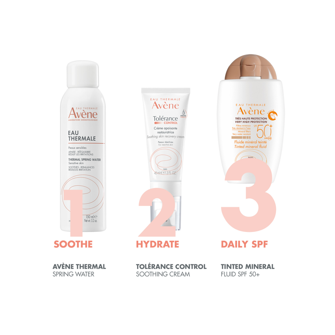 Avene Tinted Mineral Fluid SPF50+ 40ml - Sense42 Beauty and Health