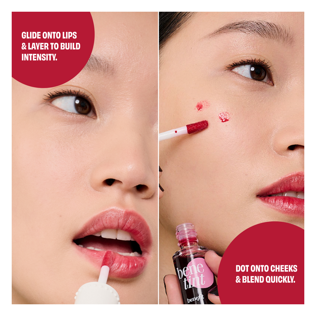 Benefit Benetint - Rose-Tinted Lip & Cheek Stain - Sense42 Beauty and Health