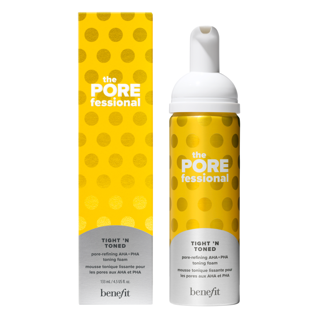 Benefit The POREfessional Tight ’n Toned - Pore Refining AHA + PHA Toning Foam 133ml - Sense42 Beauty and Health