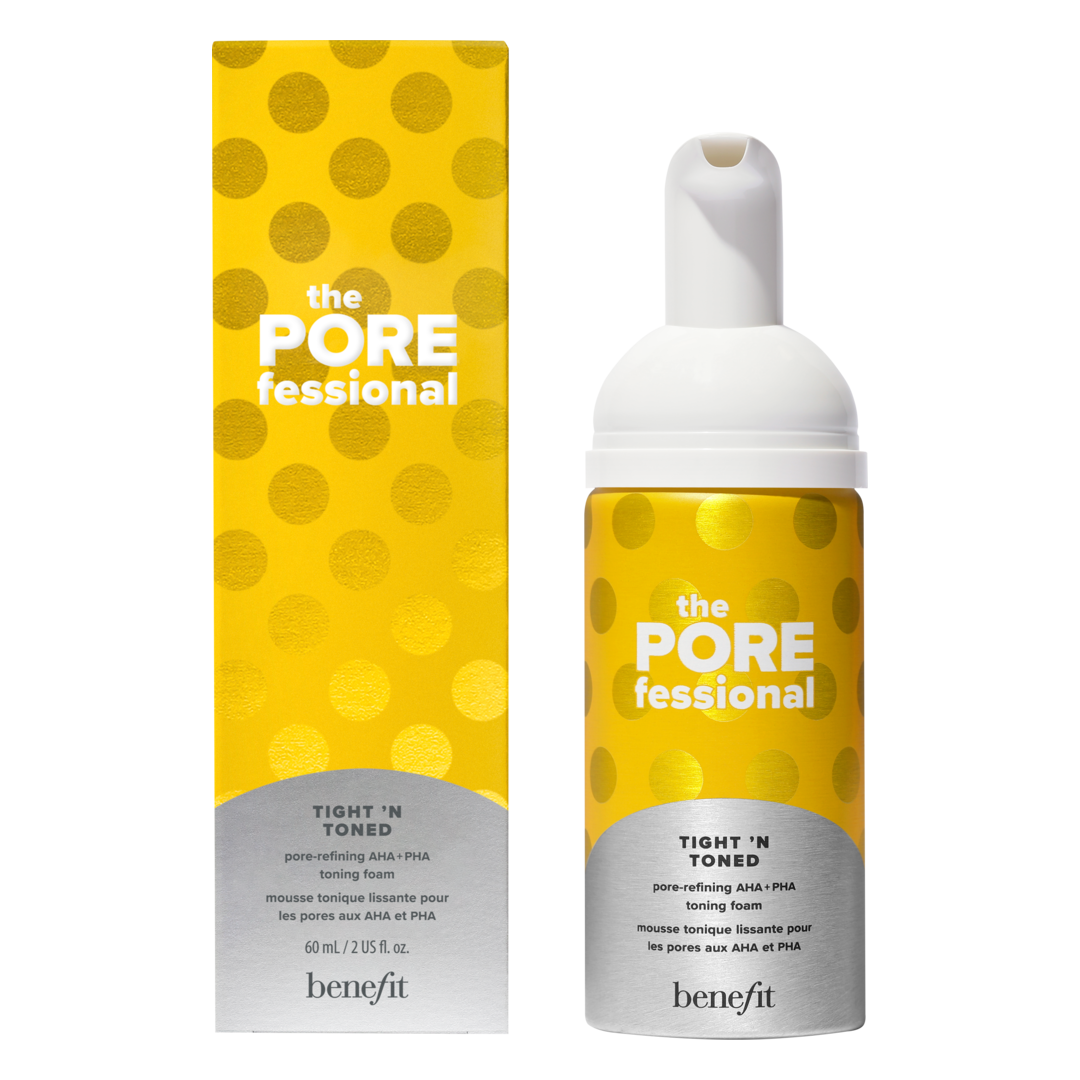 Benefit The POREfessional Tight ’n Toned - Pore Refining AHA + PHA Toning Foam 60ml - Sense42 Beauty and Health