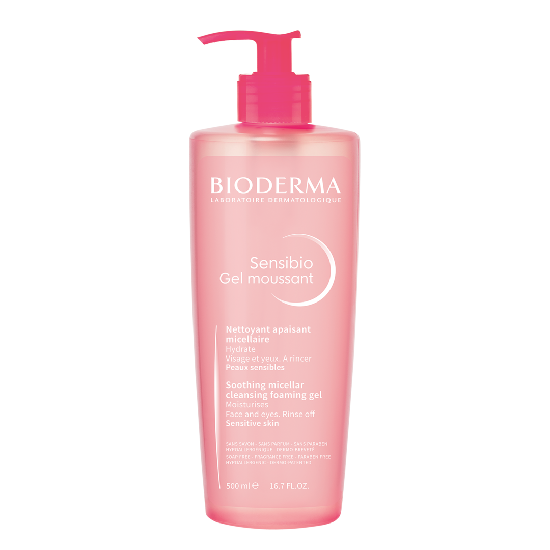 Bioderma Sensibio Mild Cleansing Foaming Gel - 500ml