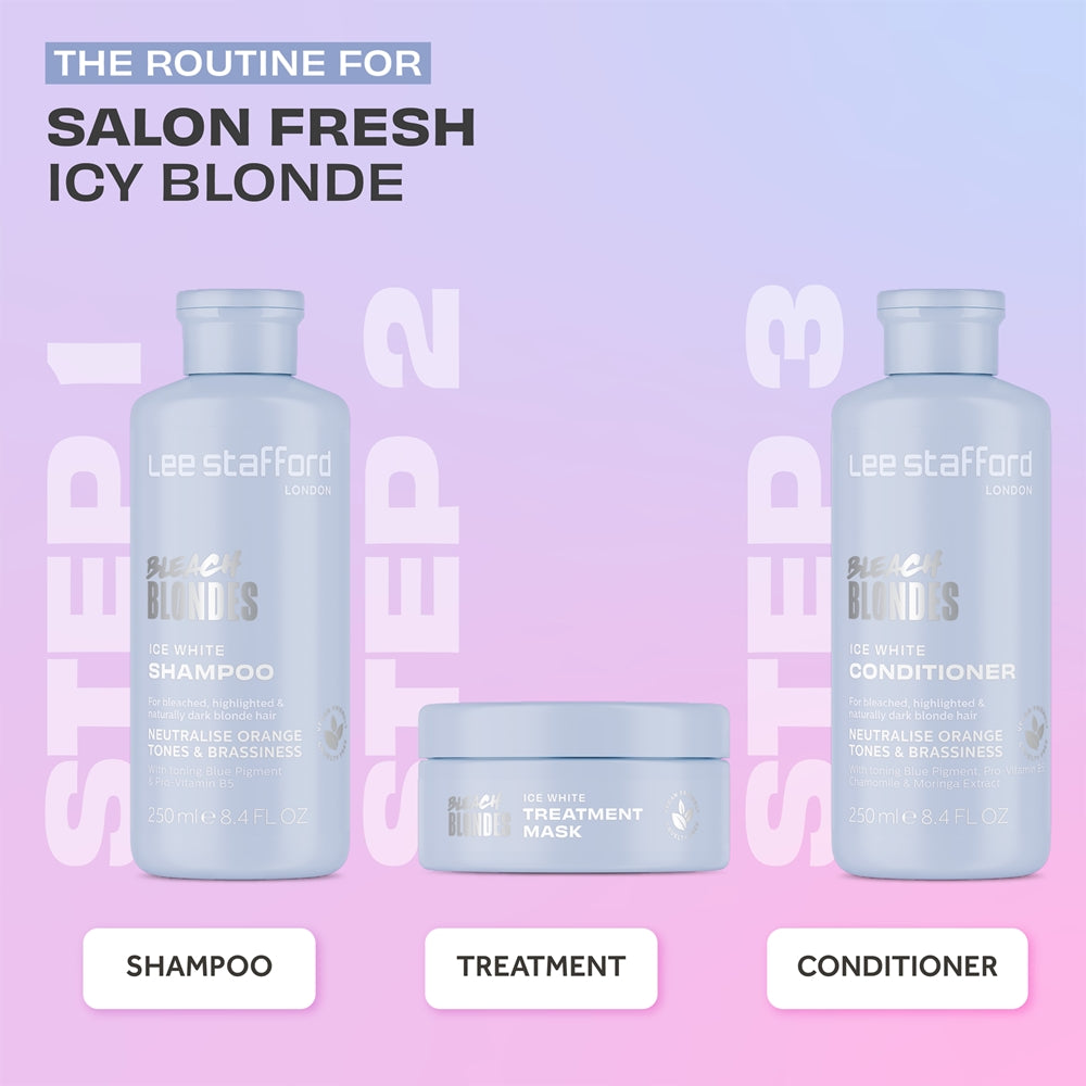 Lee Stafford Bleach Blondes Ice White - Sense42 Beauty and Health