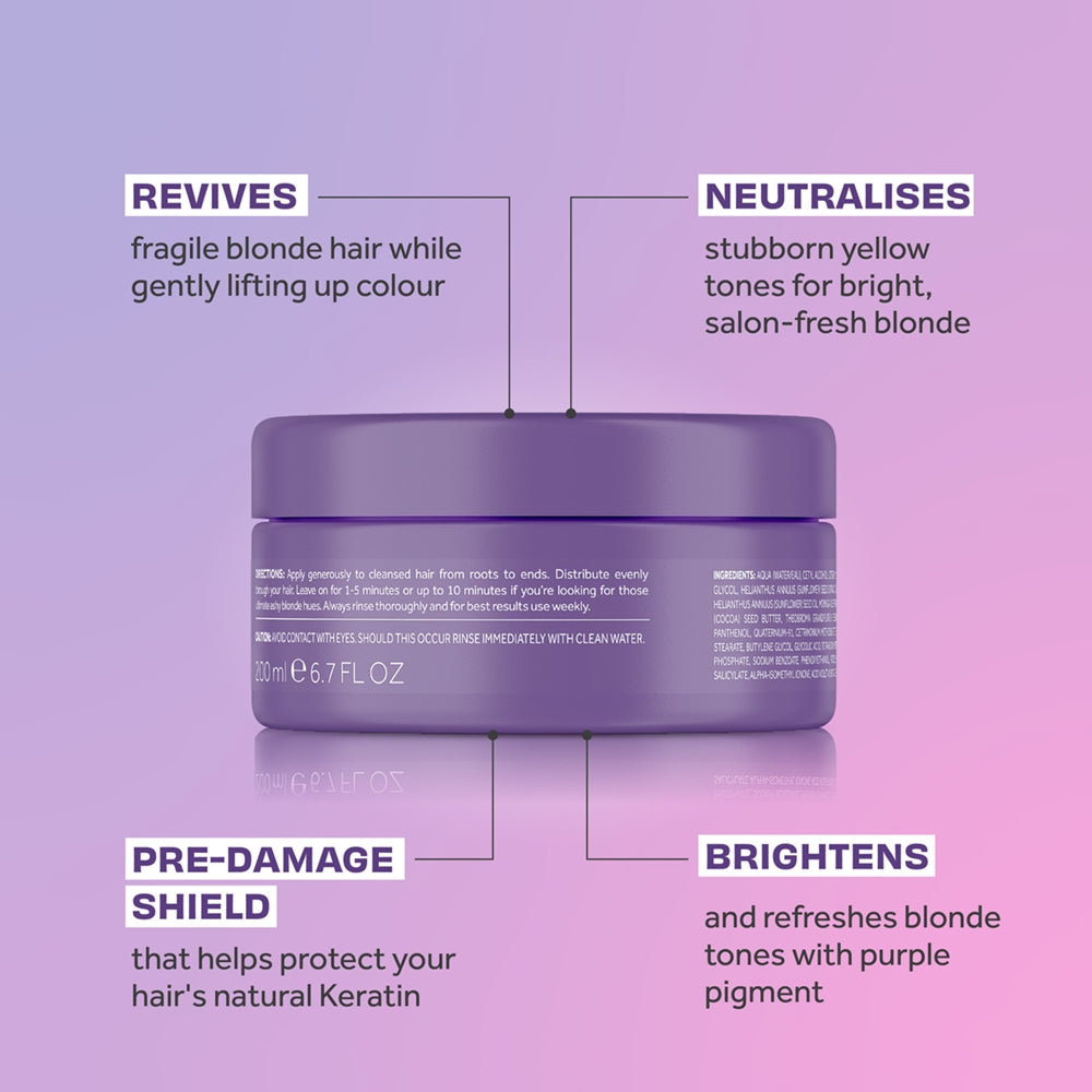 Lee Stafford Bleach Blondes Purple reign - Sense42 Beauty and Health