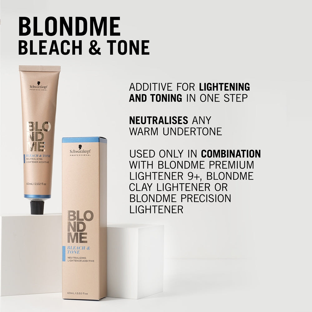 Schwarzkopf Professional Blondme Bleach & Tone - Sense42 Beauty and Health