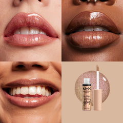 NYX Professional Makeup Butter Gloss Bling - shade 01 Bring The Bling 8 ml