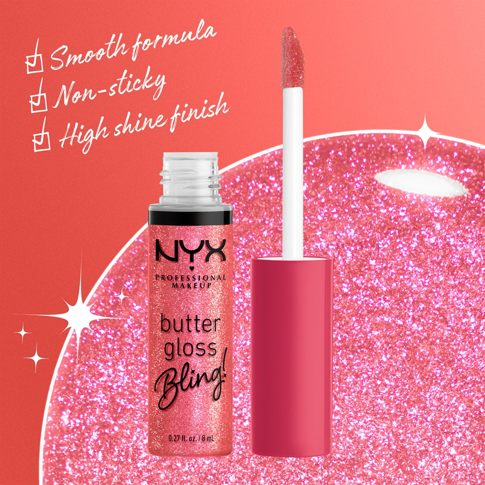 NYX Professional Makeup Butter Gloss Bling - shade 05 She Got Money 8 ml