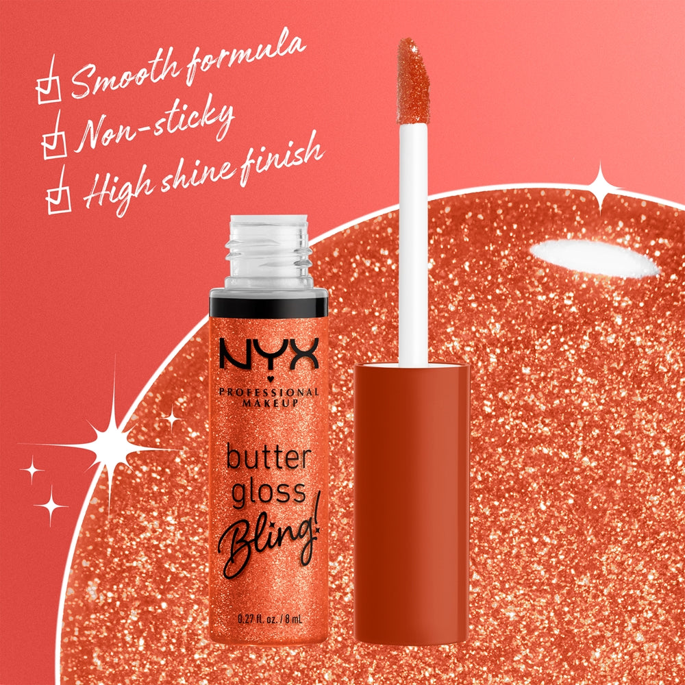 NYX Professional Makeup Butter Gloss Bling - shade 06 Shimmer Down 8 ml