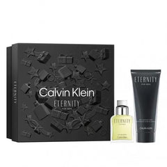 Calvin Klein CK Eternity Eau de Toilette 30ml Spray & 100ml Hair Body Wash Men Gift Set