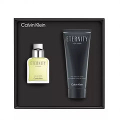 Calvin Klein CK Eternity Eau de Toilette 30ml Spray & 100ml Hair Body Wash Men Gift Set