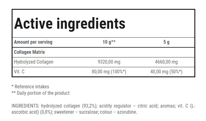Trec Nutrition Collagen Renover Strawberry Banana - 350g - Sense42 Beauty and Health
