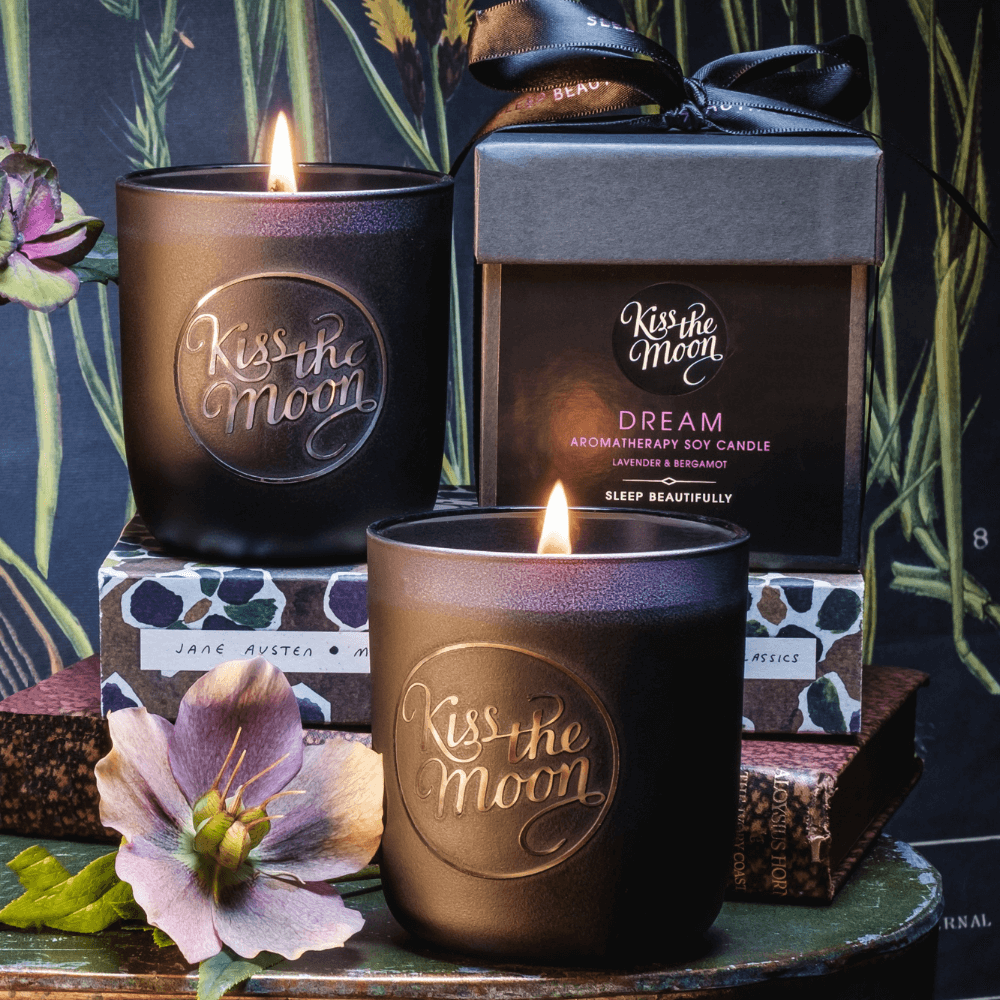 DREAM AROMATHERAPY SOY CANDLE | Soothe souls with Lavender & Bergamot