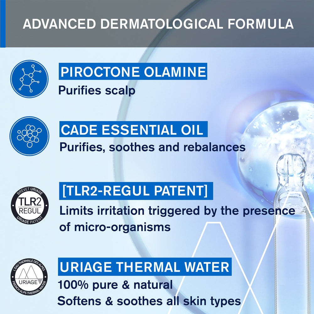 Uriage DS HAIR Regulating Anti-Dandruff Lotion - Sense42 Beauty and Health