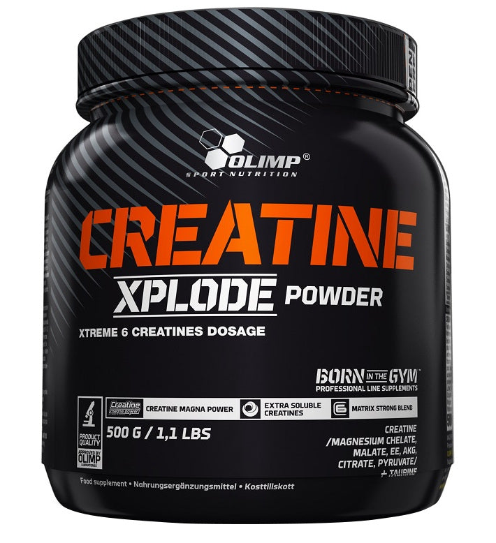 Creatine Xplode, Orange (EAN 5901330055171) - 500g - Sense42 Beauty and Health