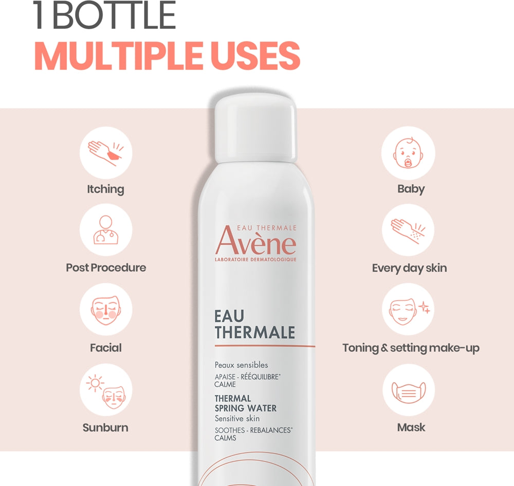 Avène Eau Thermale Thermal Spring Water 300 ml - Sense42 Beauty and Health