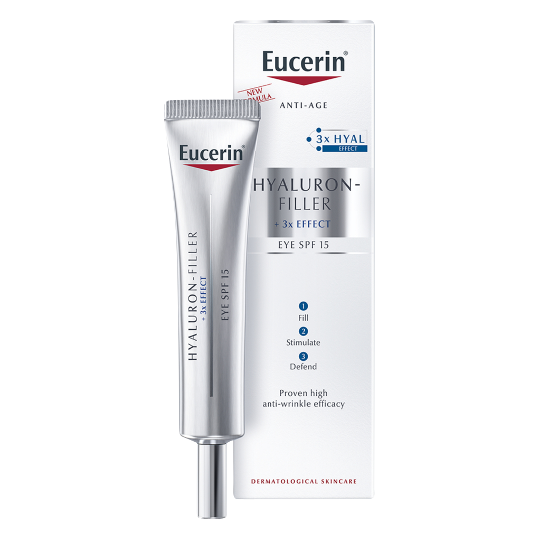 Eucerin Hyaluron-Filler Eye Cream SPF15 - Sense42 Beauty and Health
