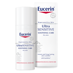 Eucerin Ultra Sensitive Soothing Care Dry Skin  50ml - Sense42 Beauty and Health