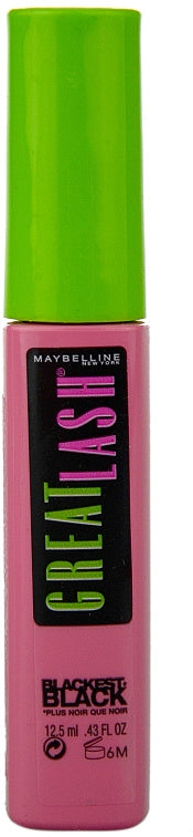 MAYBELLINE NEW YORK Great Lash Blackest Black - shade Blackest Black 12.5 ml - Sense42 Beauty and Health